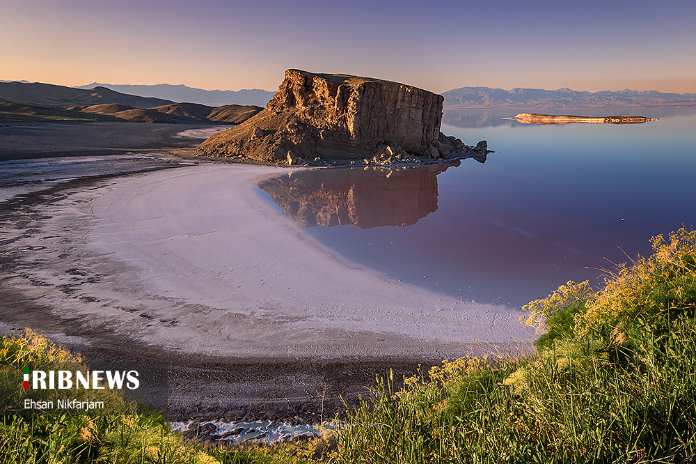 زیبایی‌های دریاچه ارومیه/ گزارش تصویری