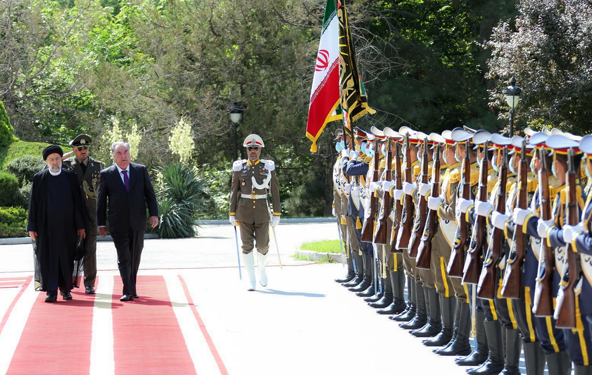 استقبال رسمی «رئیسی» از رئیس جمهور تاجیکستان