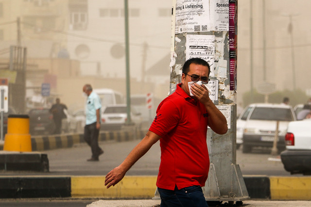 هشدار درباره به «وزش باد شدید» در تهران
