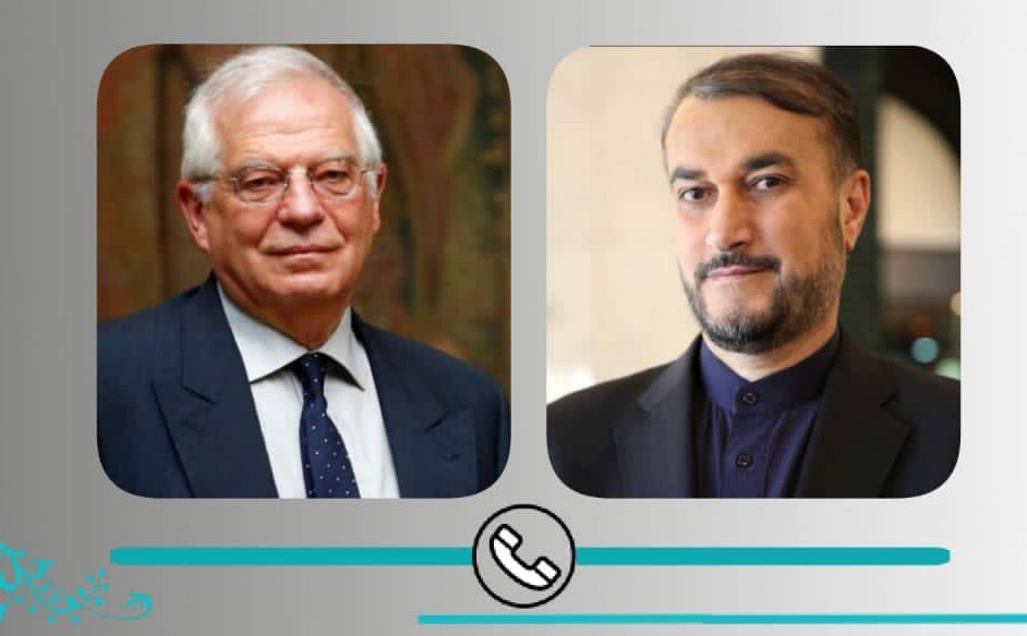 گفتگوی بورل با امیرعبداللهیان؛ باید همین حالا تصمیماتی گرفته شود گفتگوی بورل با امیرعبداللهیان؛ باید همین حالا تصمیماتی گرفته شود