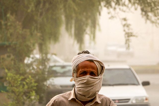 هواشناسی ایران؛ خیزش گرد و خاک