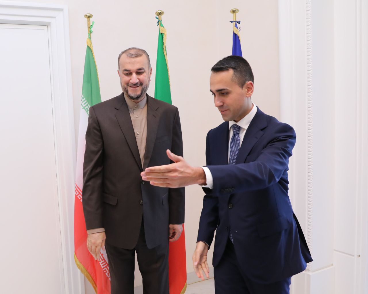 دیدار امیرعبداللهیان با همتای ایتالیایی در رم