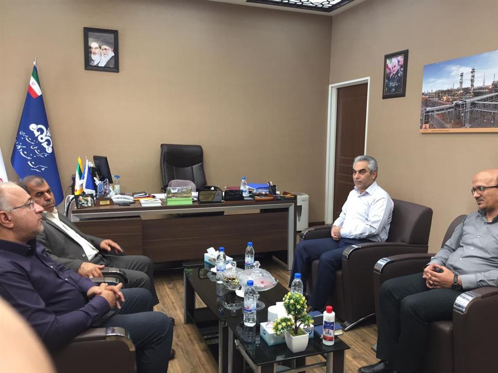 دیدار مدیرعامل شركت نفت و گاز اروندان با مسئول پارك علم و فناوری بین المللی جمهوری اسلامی ایران