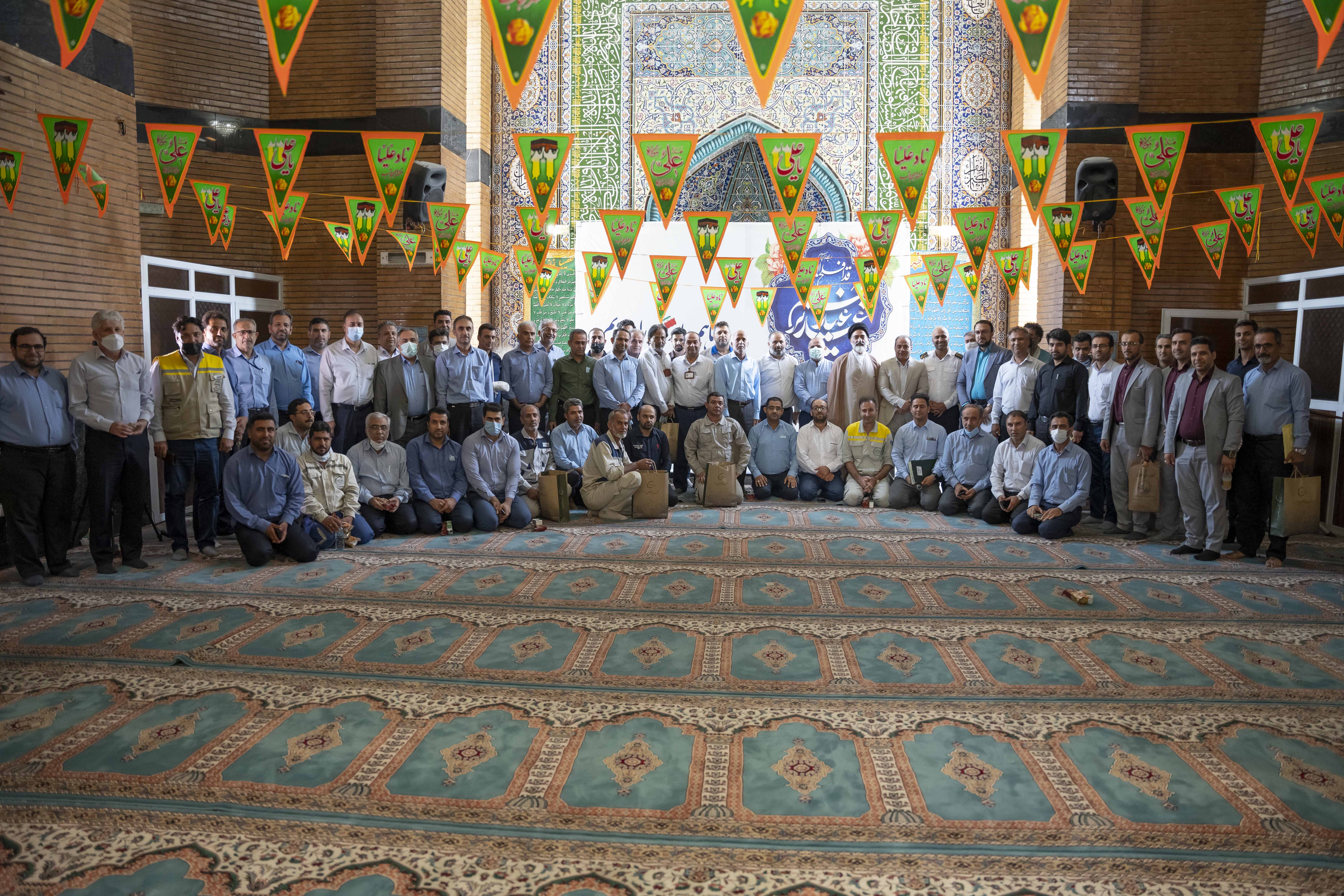 برگزاری مراسم عید غدیر خم در پتروشیمی اروند