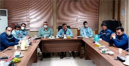 نشست معاون منابع انسانی و امور اجتماعی فولاد خوزستان با کارکنان بخش فولاد‌سازی برگزار شد