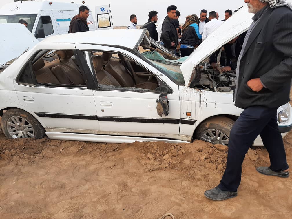 افزایش تصادفات محور شوش در سال ۱۴۰۱