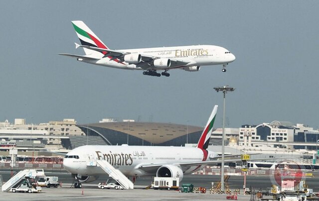 اولین پرواز هواپیمایی امارات به تل‌آویو