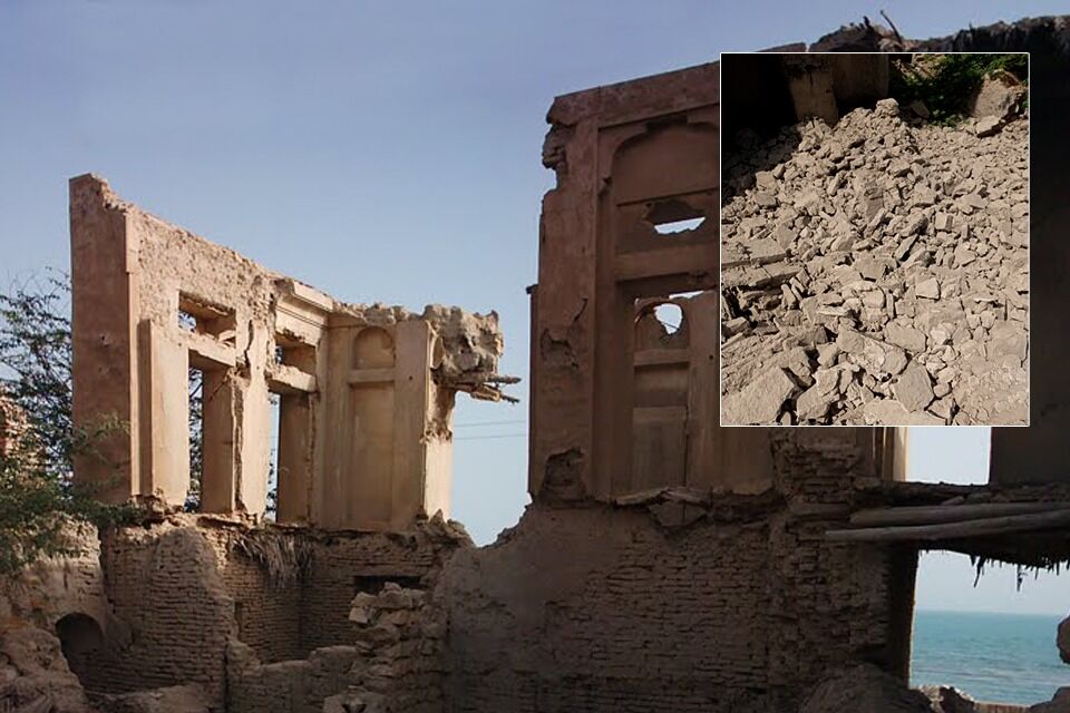 تخریب ۳۰ درصدی «قلعه تاریخی آل‌ علی» پس از زلزله چارک