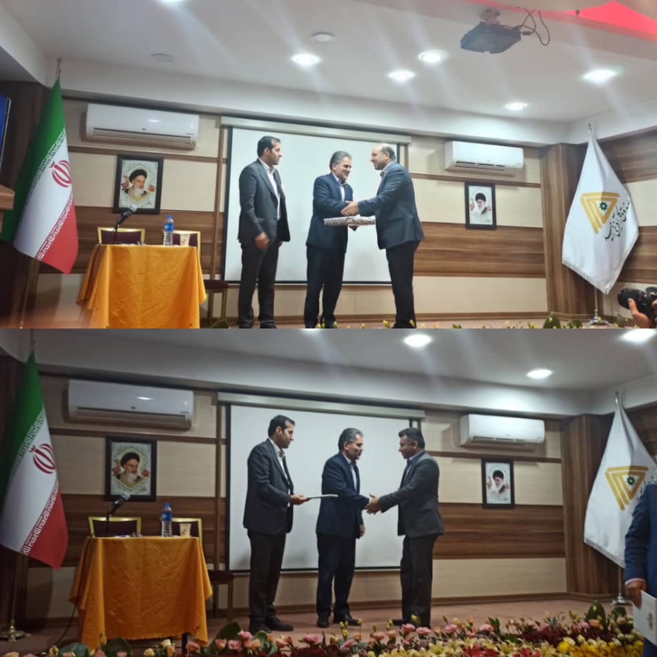 مراسم تودیع و معارفه سرپرست صندوق کارآفرینی امید خوزستان برگزار شد