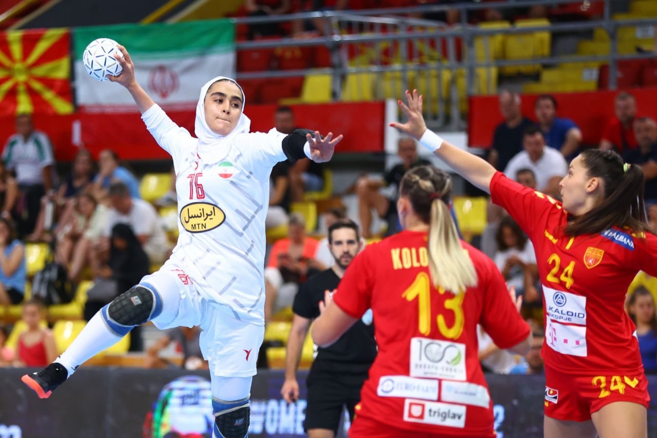 هندبال قهرمانی نوجوانان دختر جهان؛ شکست ایران برابر میزبان