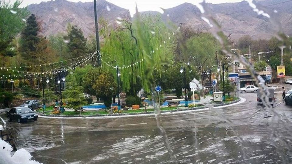 رگبار باران در ارتفاعات تهران؛ احتمال خیزش گردوخاک