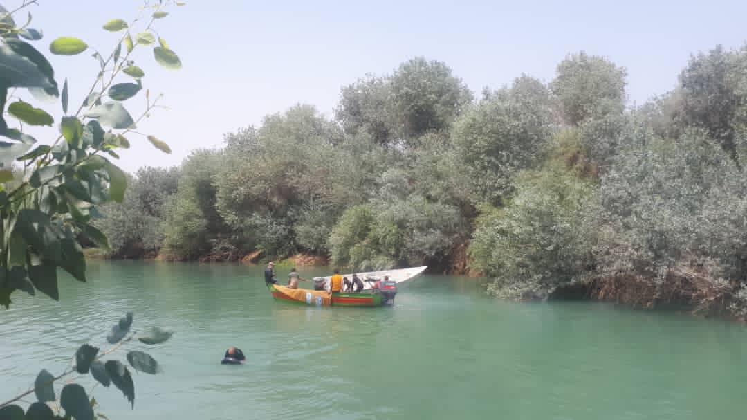 غرق شدن ۴ نفر از اعضای یک خانواده در رودخانه کارون
