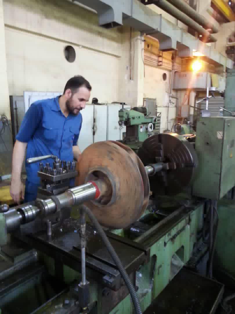 ساخت و بازسازی بيش از 1700 قطعه تخصصی در نیروگاه رامین اهواز