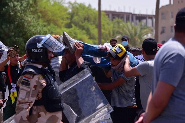 ورود طرفداران صدر به منطقه سبز بغداد؛ الکاظمی خواستار کاهش تنش‌ها شد
