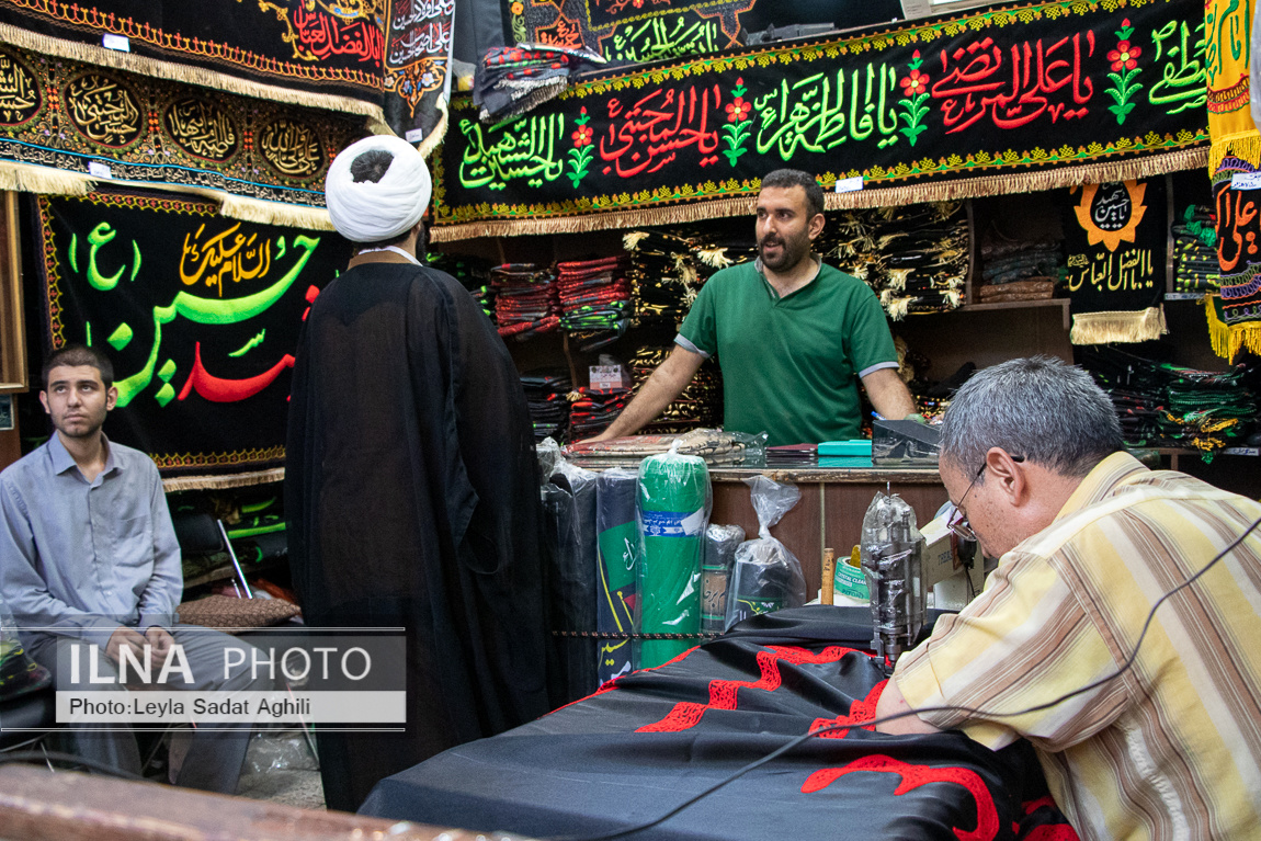 عطر محرم در خیابان‌های تهران/ گزارش تصویری