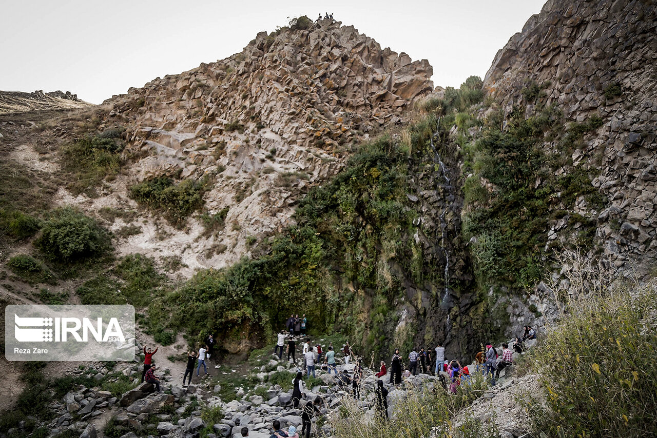 چشمه‌ آب معدنی یدی بلوک اردبیل/ گزارش تصویری
