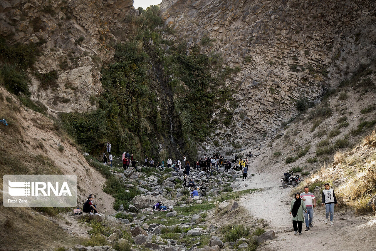 چشمه‌ آب معدنی یدی بلوک اردبیل/ گزارش تصویری