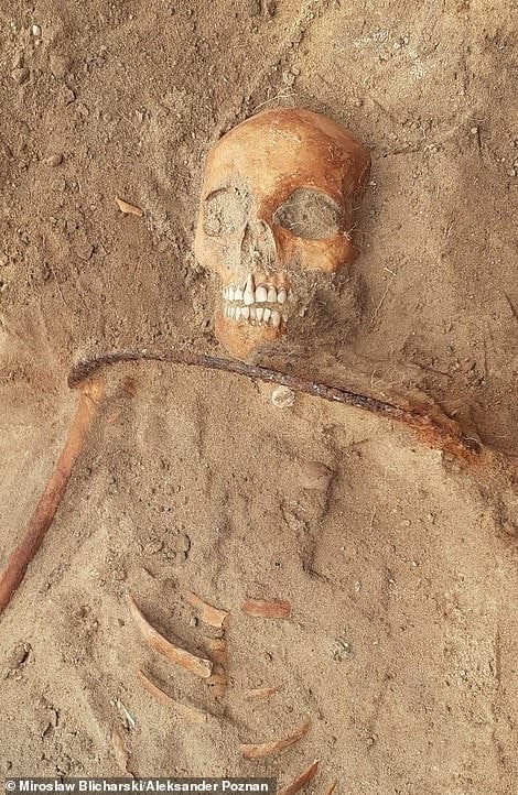 بقایای یک خون‌آشام در لهستان کشف شد