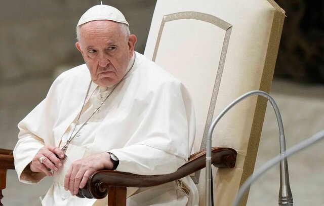 پاپ فرانسیس فعلا نمی‌توانم به اوکراین یا روسیه سفر کنم