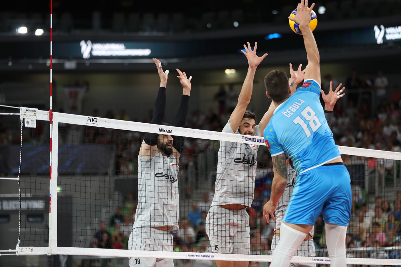 رقابت‌های جهانی؛ شکست والیبال ایران در آخرین دیدار دوستانه