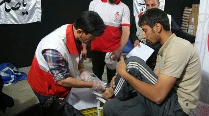انتقال ۱۱۰ بیمار و مصدوم از عراق به ایران