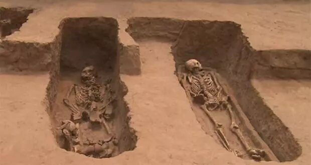 کشف قبرستان غول‌های ۵ هزارساله در چین