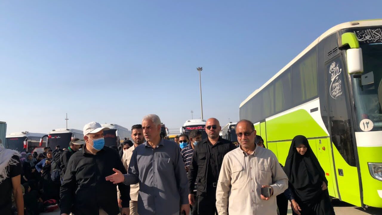 تاکید استاندار خوزستان برای تسهیل بازگشت زائران از مرز به نقاط مختلف کشور تاکید استاندار خوزستان برای تسهیل بازگشت زائران از مرز به نقاط مختلف کشور