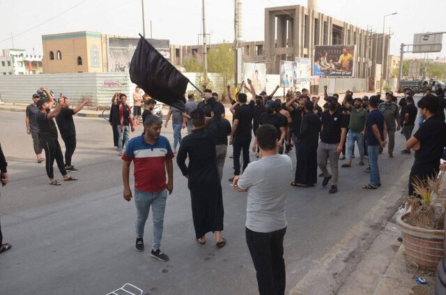 تجمع‌ طرفداران «صدر» در مهمترین شهر اقتصادی عراق