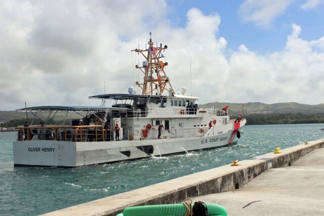 جزایر سلیمان کشتی گارد ساحلی آمریکا را به بنادرش راه نداد