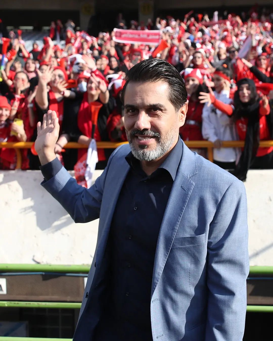 بانوان پرسپولیسی در آزادی/ گزارش تصویری