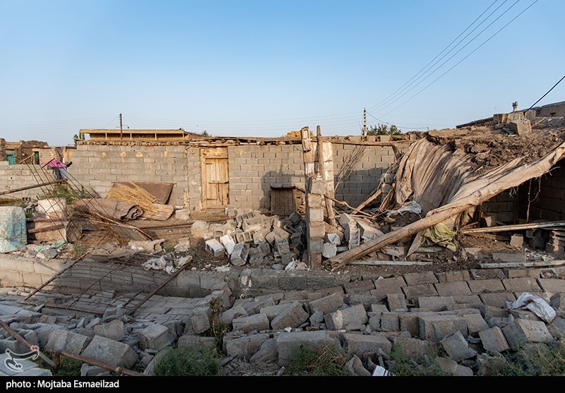 خسارات زلزله در «خوی»/ گزارش تصویری