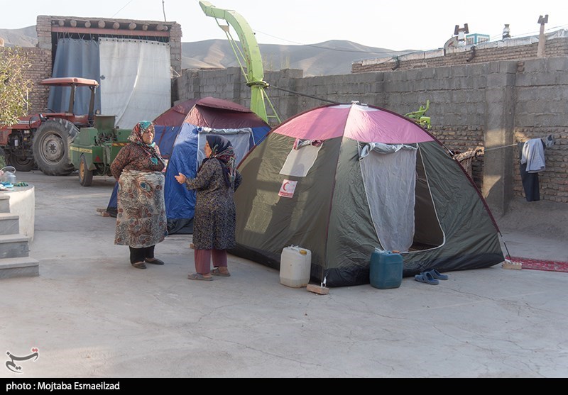 خسارات زلزله در «خوی»/ گزارش تصویری