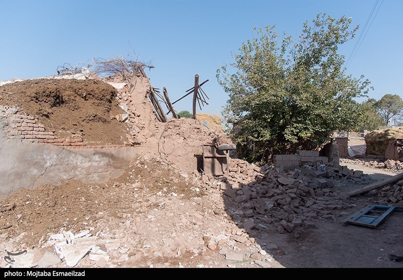 خسارات زلزله در «خوی»/ گزارش تصویری