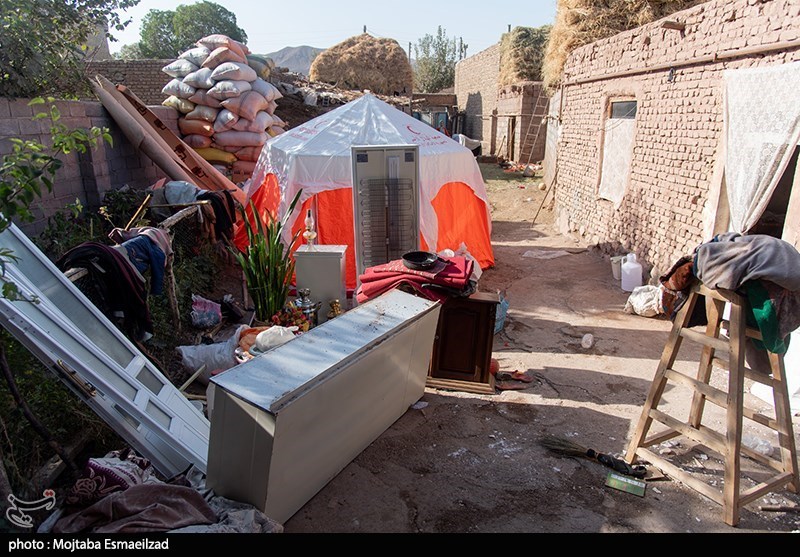 خسارات زلزله در «خوی»/ گزارش تصویری