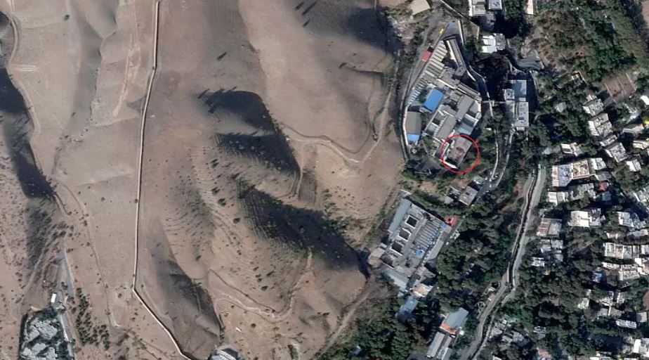 تصاویر ماهواره‌ای «زندان اوین» پس از آتش‌سوزی