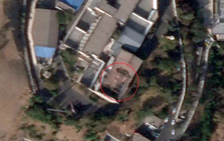 تصاویر ماهواره‌ای «زندان اوین» پس از آتش‌سوزی