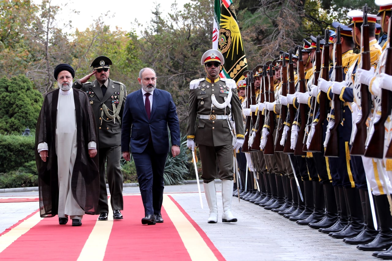 استقبال «رئیسی» از نخست‌وزیر ارمنستان