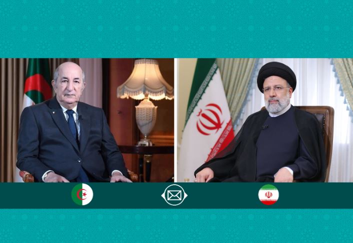 پیام تبریک «رئیسی» به رئیس‌جمهور الجزایر