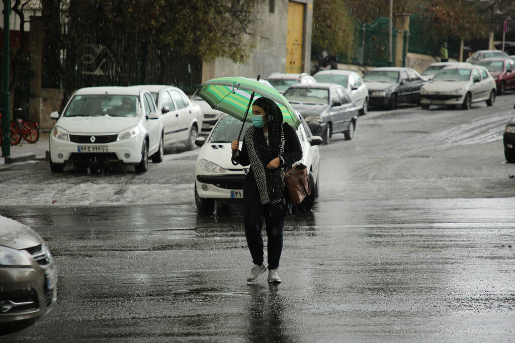 هواشناسی ایران؛ وزش باد و بارش پراکنده