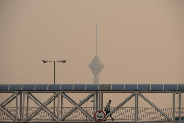 آلودگی هوای تهران تا پایان هفته ادامه دارد