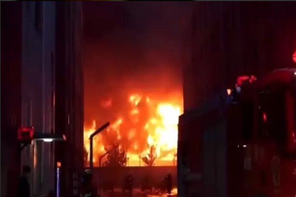 آتش‌سوزی در کارخانه‌‌ای در چین؛ ۳۶ نفر کشته شدند