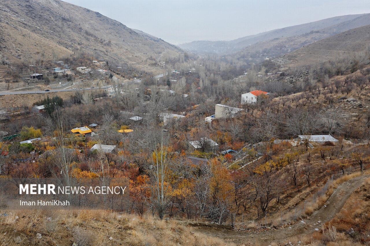 طبیعت پاییزی گنج‌نامه همدان/ گزارش تصویری