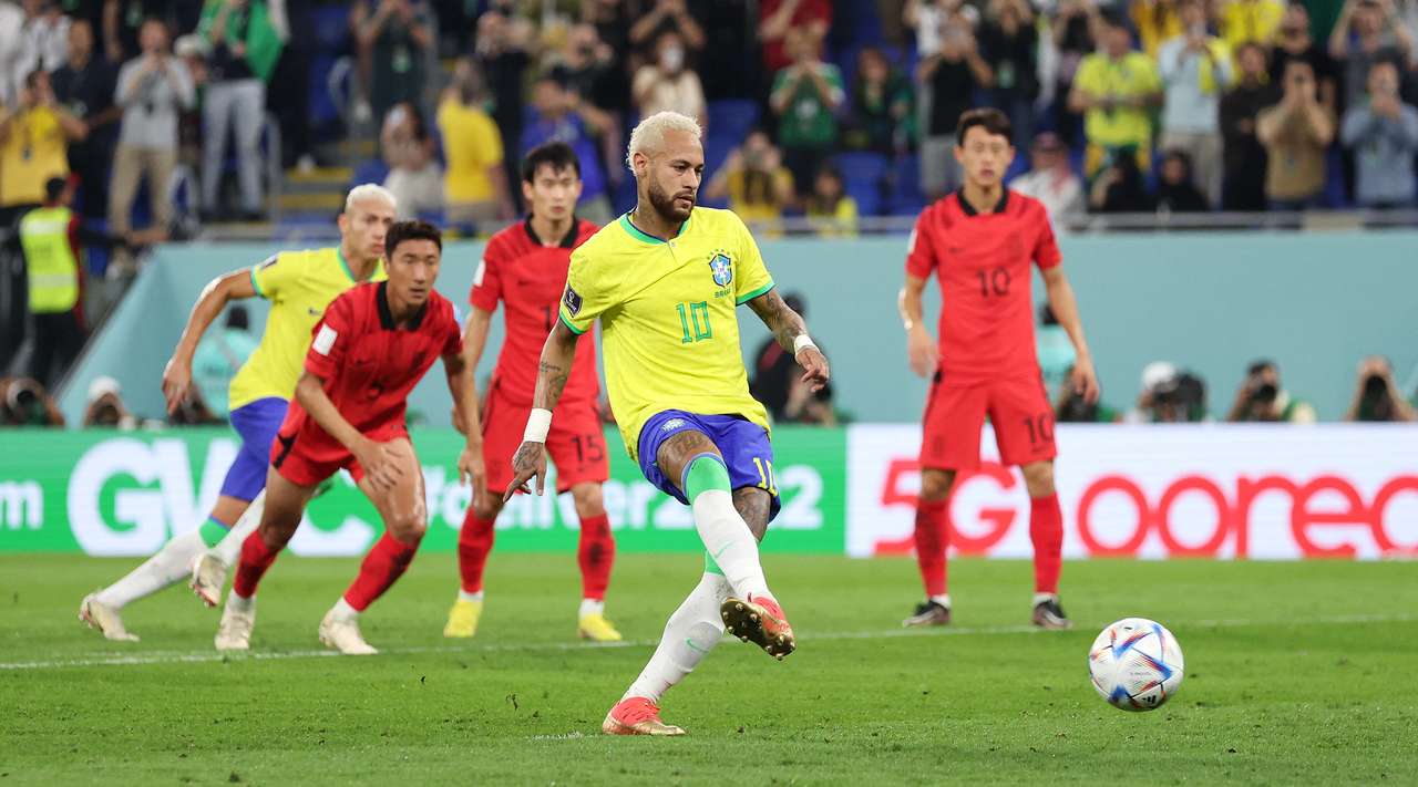 گزارش زنده؛ برزیل ۴ - کره‌جنوبی صفر