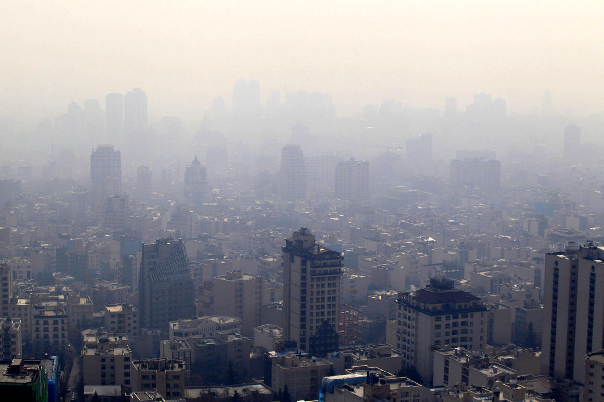 ادامه آلودگی هوا در شهرهای صنعتی و پر جمعیت