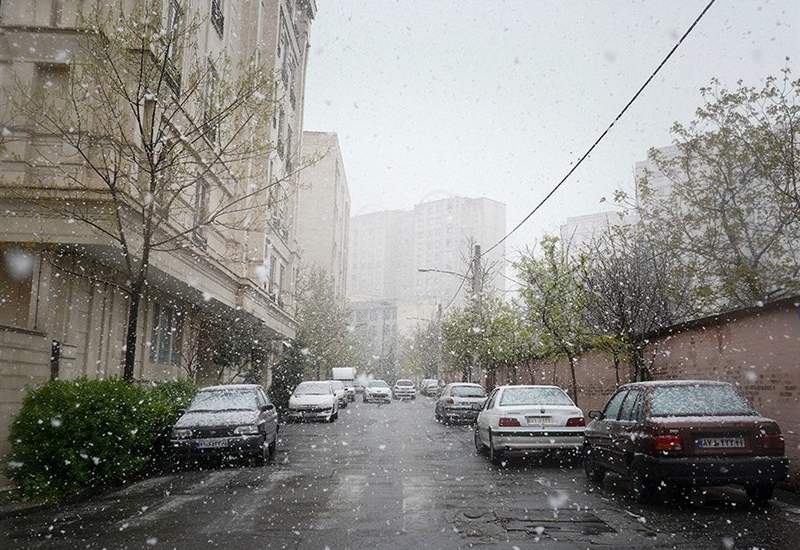 هواشناسی ایران؛ بارش برف و باران در ۱۲ استان