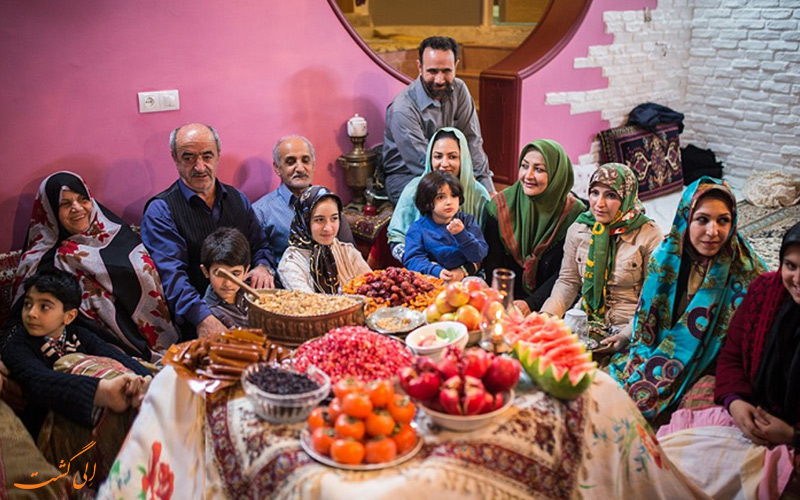 سنت‌های «شب چلّه» در گذشته ایران