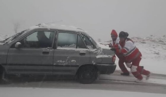 امدادرسانی هلال احمر به بیش از ۴۵۰۰ نفر در حوادث جوی
