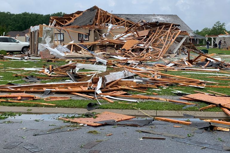 طوفان شدید در آمریکا؛ ۲۳ نفر کشته شدند