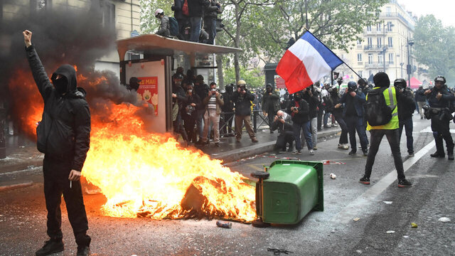 اعتراض و اعتصاب بی‌پایان در فرانسه