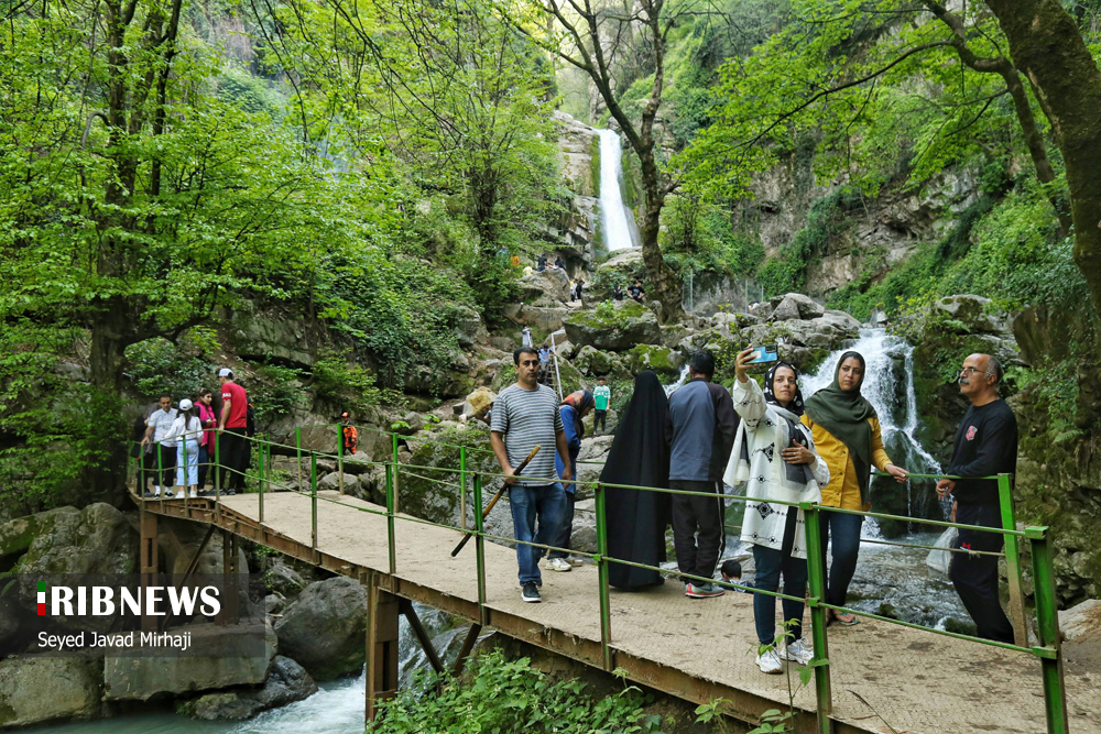 آبشار کبودوال و شیرآباد گلستان/ گزارش تصویری